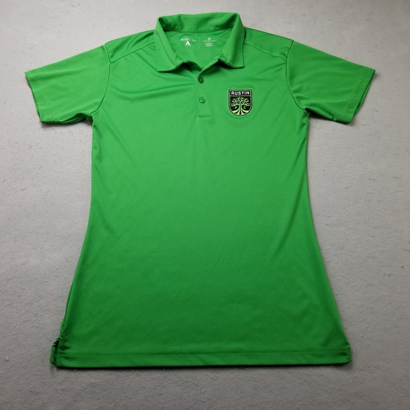 Antigua Other - Austin FC Polo Shirt Womens Size M Green Soccer Football Club Texas